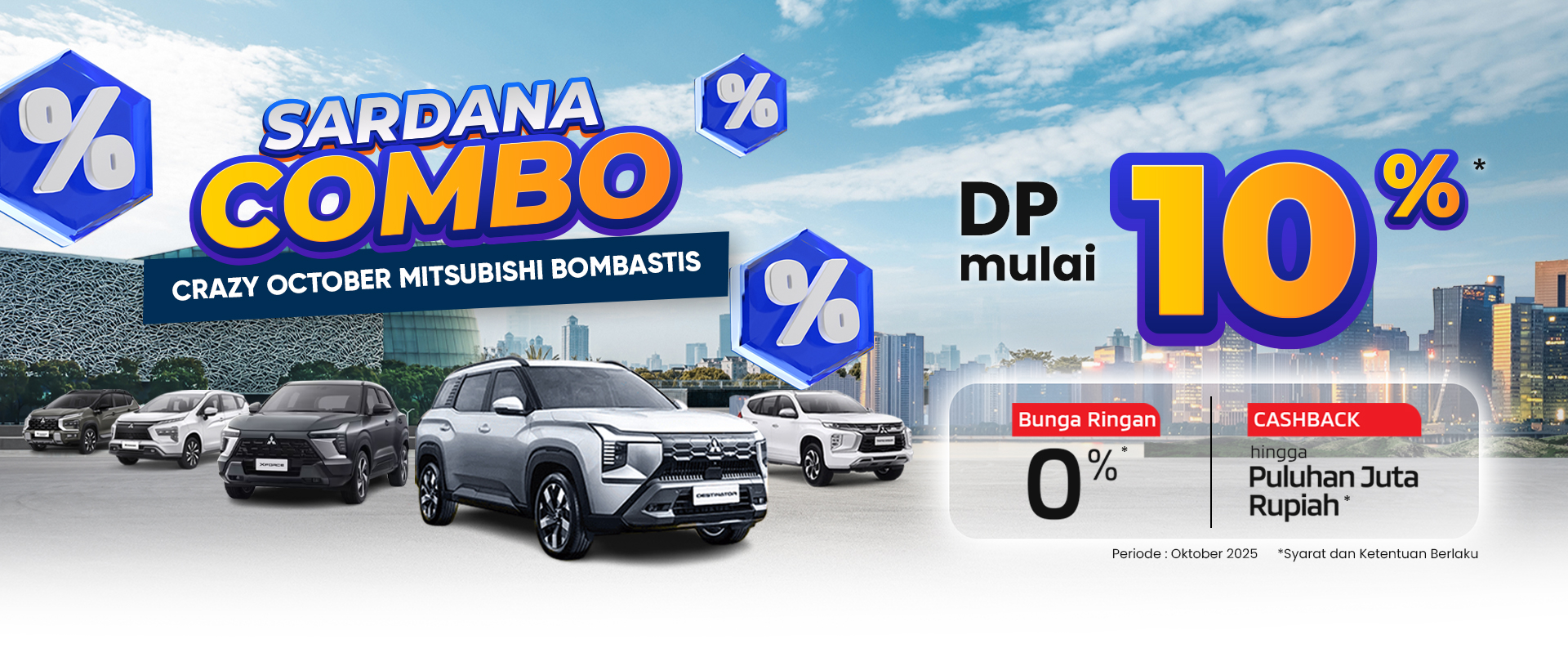 Sardana Combo Crazy October Mitsubishi Bombastis di Sardana Mitsubishi Sardana Medan